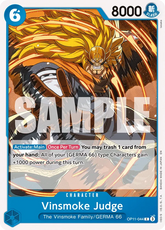 Vinsmoke Judge - ONE PIECE CARD GAME - MoxLand